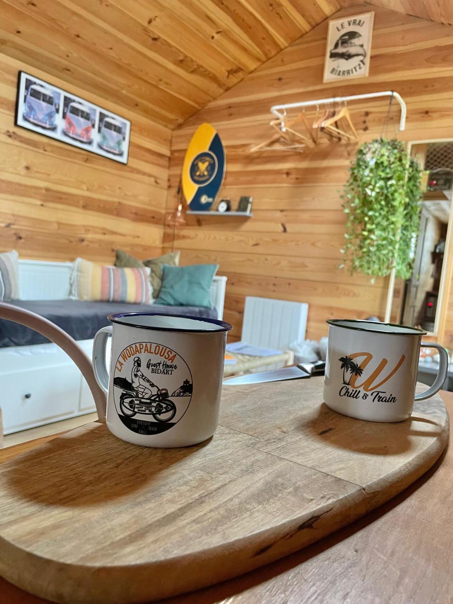 La Wodapalousa, Surf & Crossfit Guesthouse, 800M From Beach Bidart Phòng bức ảnh